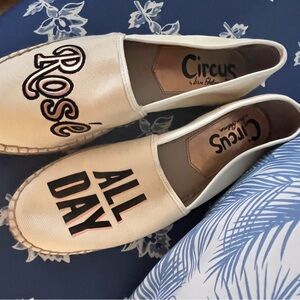 Circus by Sam Edelman Cream Slip-On Espadrilles